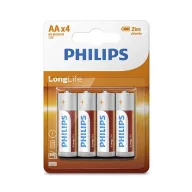 Philips R6L4B/10 ELEM LONGLIFE AA 4-BLISZTER
