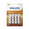 Philips R6L4B/10 ELEM LONGLIFE AA 4-BLISZTER