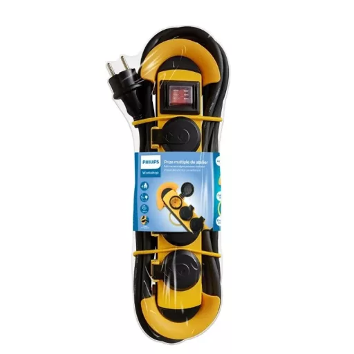 Philips SPN5140YC/58 TÚLFESZÜLTSÉGVÉDŐ ELOSZTÓ IP44-es védettség víz és por ellen