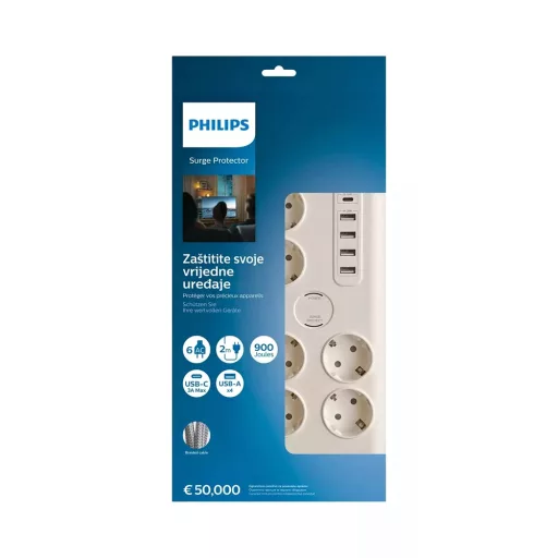 Philips SPN7060WA/58 TÚLFESZÜLTSÉGVÉDŐ ELOSZTÓ