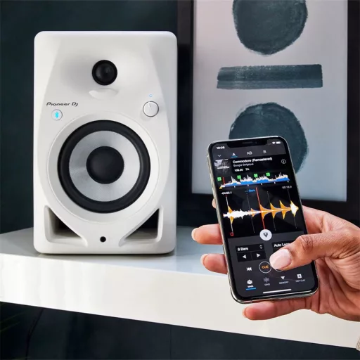 Pioneer DJ DM-40D-BT-W HANGFAL BLUETOOTH, FEHÉR