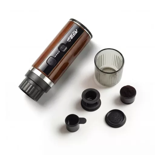 RoosCamp ROOSCOFFEE HORDOZHATÓ KÁVÉFŐZŐ, 7500MAH POWERBANK