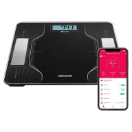 Sencor SBS 8002BK SZEMÉLYMÉRLEG SMART FITNESS