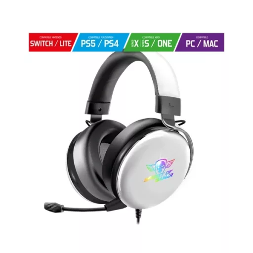 Spirit of Gamer MIC-XH700WT GAMER FEJHALLGATÓ SPIRIT OF GAMER PRO H700 WHITE