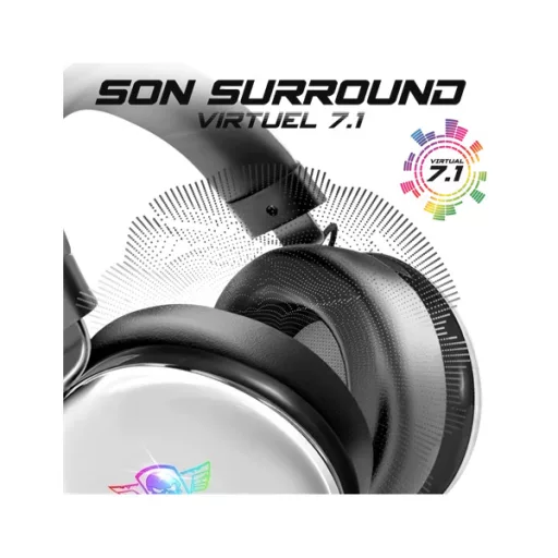 Spirit of Gamer MIC-XH700WT GAMER FEJHALLGATÓ SPIRIT OF GAMER PRO H700 WHITE