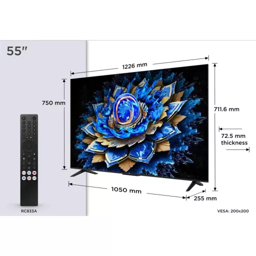 Tcl 55T69C TV 55" 4K UHD QLED