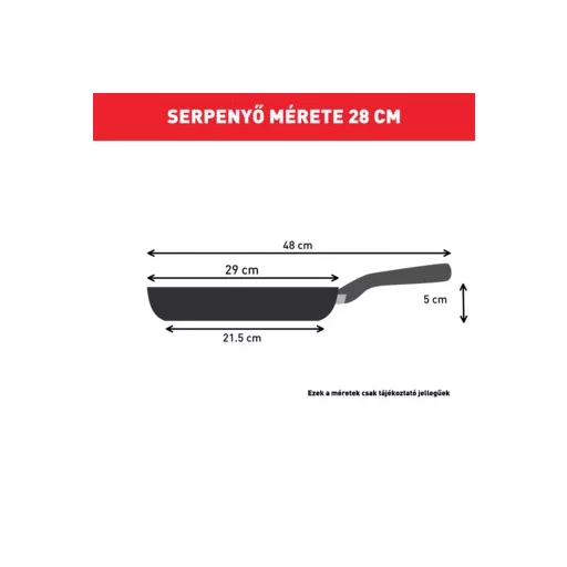 Tefal B8171944 SERPENYŐ WOK 28CM INTUITION