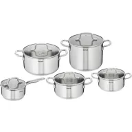 Tefal E492SA25 EDÉNYKÉSZLET 10 RÉSZES VIRTUOSO