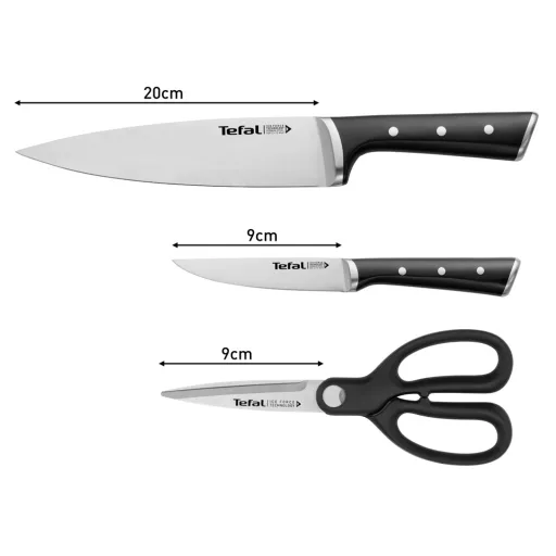 Tefal K232S355 KÉS KÉSZLET 3 RÉSZES