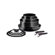   Tefal L1539053 SERPENYŐ SZETT INGENIO 6 EASY COOK N CLEAN BLACK 10 RÉSZES