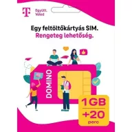 Telekom DOMINO SIM KÁRTYA SIM KÁRTYA