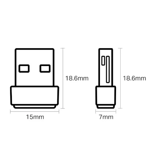 TP-LINK ARCHER T2U NANO VEZETÉK NÉLKÜLI ADAPTER