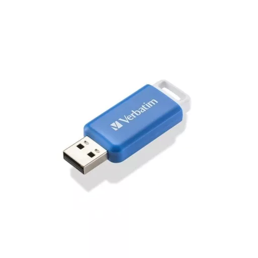 Verbatim 49455 PENDRIVE, 64GB, USB 2.0, KÉK