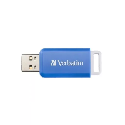 Verbatim 49455 PENDRIVE, 64GB, USB 2.0, KÉK