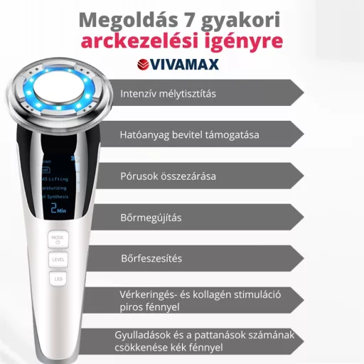 Vivamax D818 ARCKEZELŐ KÉSZÜLÉK