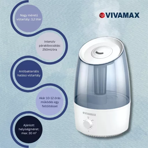 Vivamax GO-2029 PÁRÁSÍTÓ ULTRAHANGOS