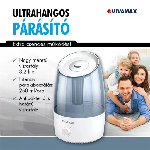 Vivamax GO-2029 PÁRÁSÍTÓ ULTRAHANGOS
