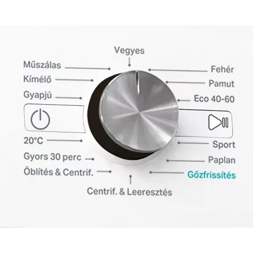 Whirlpool FFB 8489 BV HU MOSÓGÉP ELÖLTÖLTŐS GŐZ FUNKCIÓVAL, 8KG