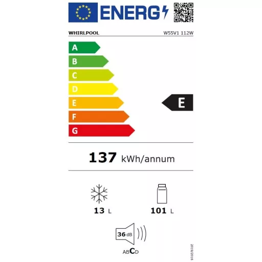 Whirlpool W55V1 112W HŰTŐ EGYAJTÓS