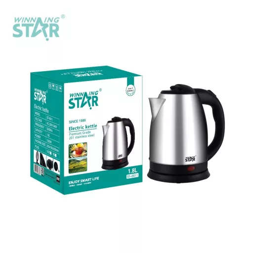 WinningStar DA00460 VÍZFORRALÓ 1,8 L INOX