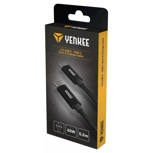 Yenkee YCUC02BK ADATKÁBEL TYPE-C