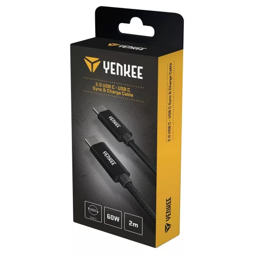 Yenkee YCU C102 BK USB KÁBEL TYPE-C