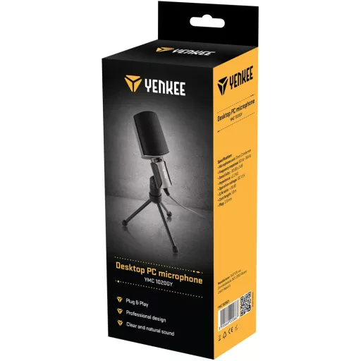 Yenkee YMC 1020GY ASZTALI PC MIKROFON